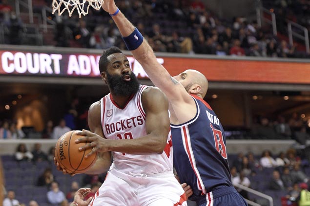 Road-weary Rockets bounce back with victory over Wizards