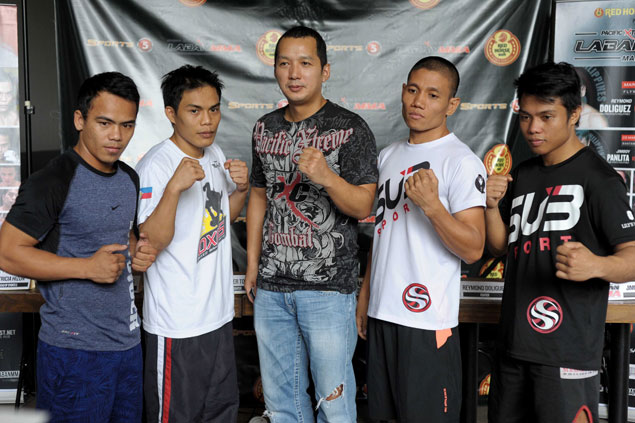 Reymond Doliguez-Rey Seneres bout headlines PXC Laban MMA Manila fight card
