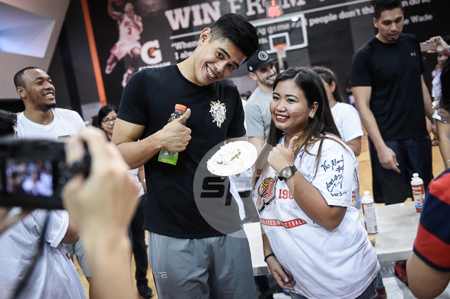 Rookie Carl Bryan Cruz glad to feel the love from Alaska fans ahead of PBA debut