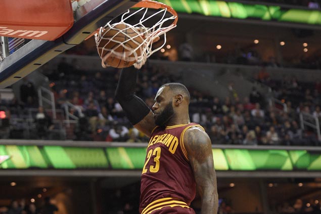 Cavaliers back on track with big victory over Wizards