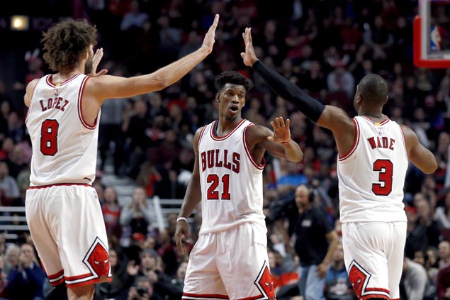 Jimmy Butler stars as Bulls down Wizards side missing John Wall