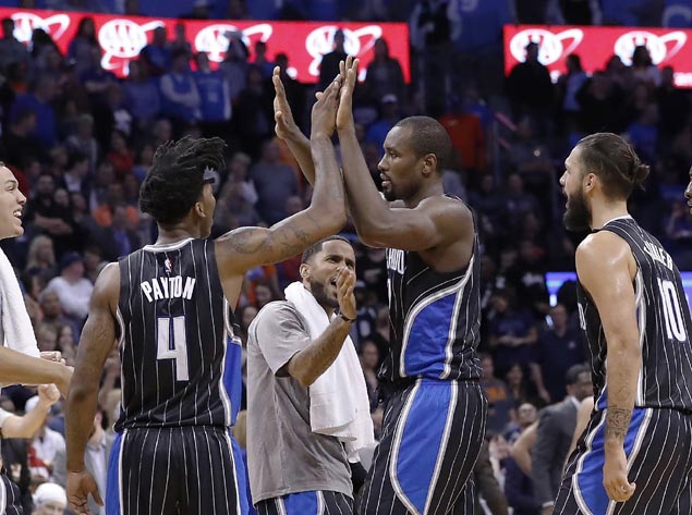 Ibaka's game-winner caps career-best outing in return to OKC as Magic nip Thunder