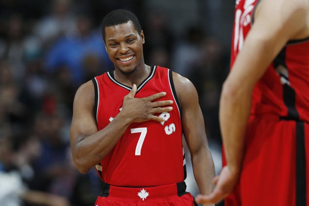 Kyle Lowry sinks huge endgame triple as Raptors hit 14 treys in big win over Bucks