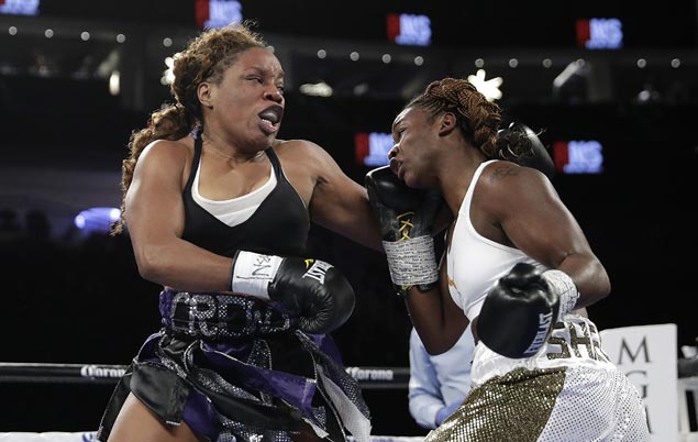 Twice Olympic gold medalist Claressa Shields outpoints Franchon Crews ...