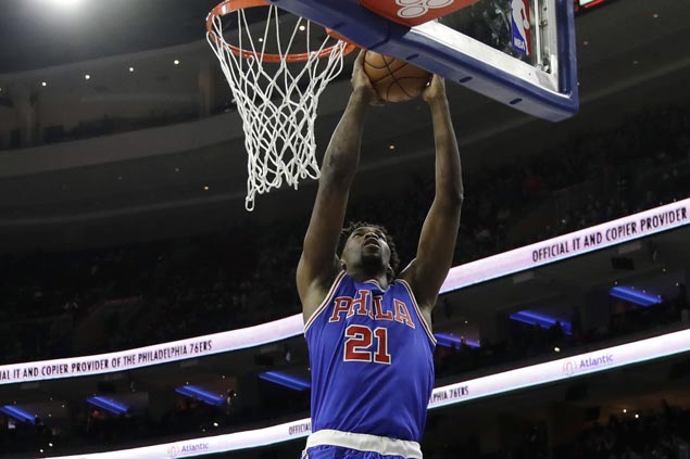 Joel Embiid scores career-high 26 as Sixers cruise past Suns