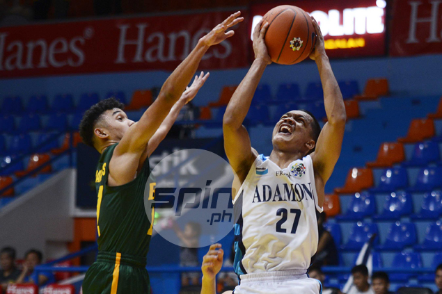 Adamson's Encho Serrano leads MVP race midway through UAAP juniors tournament