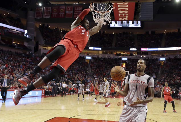 Raptors take control early and hold off Rockets to arrest two-game slide