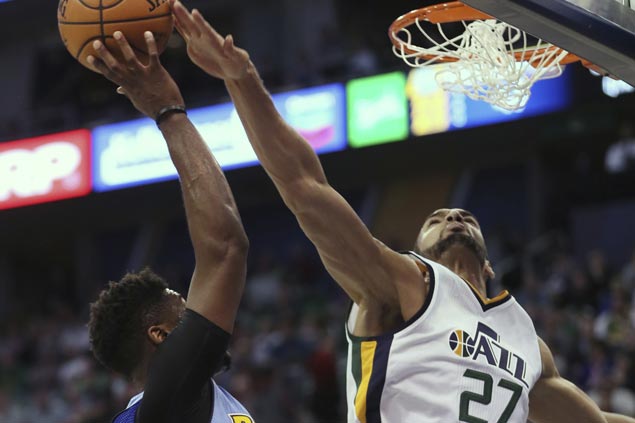 George Hill return, Rudy Gobert double-double boost Jazz over Nuggets