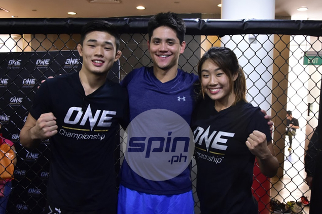 Singaporean Olympic hero Joseph Schooling takes MMA crash course from ONE fighters