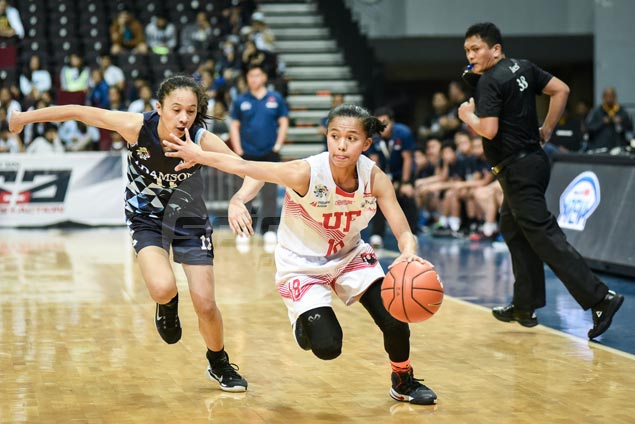 UE Lady Warriors beat Adamson Lady Falcons to advance in UAAP women's basketball stepladder