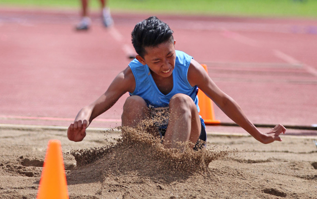 Negrense teen long jumper Trexie Dela Torre sees sports as way out of poverty