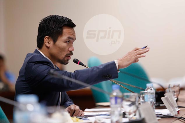 Pacquiao vows bill to delineate POC, PSC functions after long, testy Senate hearing