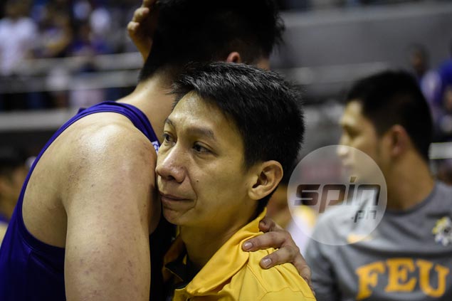 As he bids FEU goodbye, Nash Racela says he has nothing but pride for Tamaraws