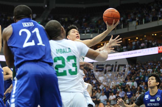 Jeron Teng makes two big plays on both ends, leads La Salle past Ateneo in Game One