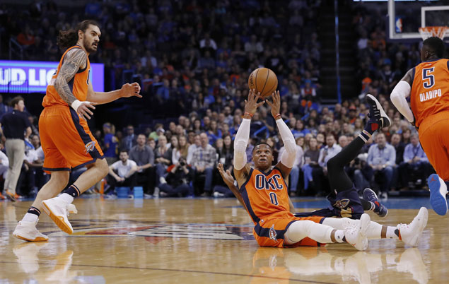 Another Russell Westbrook triple-double, another win for Thunder as they beat Pelicans