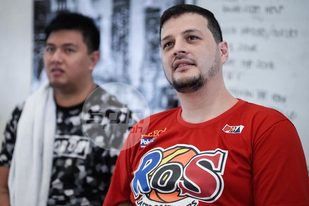 Coach Caloy Garcia assures there won't be any more trades at Rain of Shine - for now