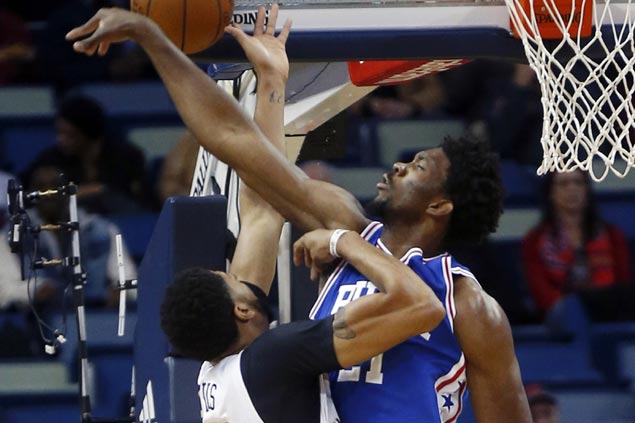 Sixers stun Pelicans to end franchise-record 23-game losing streak on the road