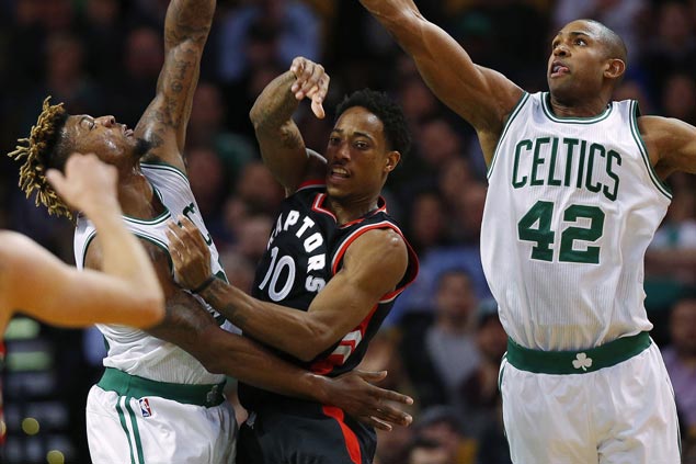 Raptors use third quarter blitz to overcome slow start and hold off Celtics