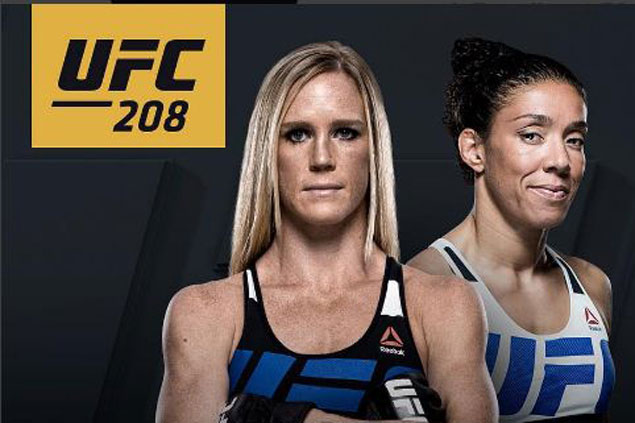 Holly Holm takes on Germaine de Randamie in UFC 208 for women's featherweight title