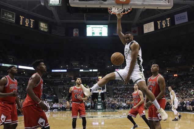 Bucks wax hot early then survive fiery Bulls late rally to break three-game slump