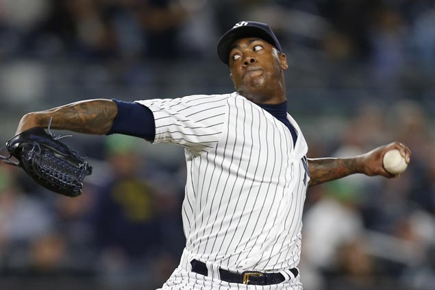 Yankees’ All-Star closer Aroldis Chapman felt misused as Cubs relief pitcher