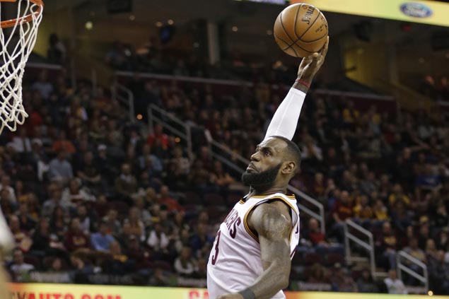 Big Three back in action and Cavaliers back on track with win over Lakers