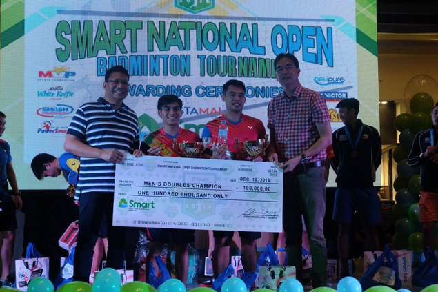 Cayanan, Escueta win doubles title as Malaysian tops singles in National Open Badminton