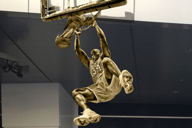 LA Lakers to honor Shaq with larger-than-life statue in front of Staples Center