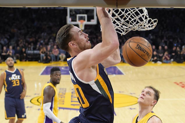 Jazz outlasts Lakers in nail-biter to break out of three-game losing slump