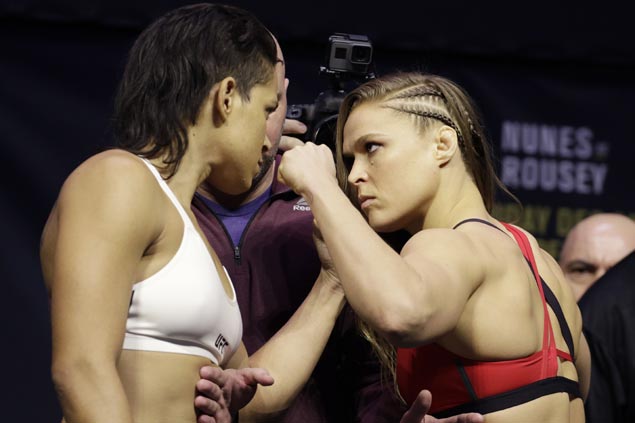 Amanda Nunes ready to keep belt regardless if dominant or distracted Ronda Rousey shows up in UFC 207