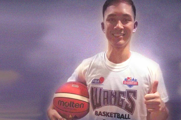 Earvin-Ace Lacsamana thankful to have a mentor in Allan Caidic as he pursues PBA dream