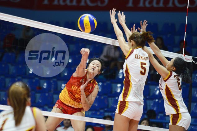 San Sebastian wallops Perpetual to stay perfect, seal first Final Four spot in NCAA volleyball