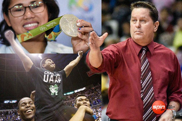 Hidilyn Diaz, SMB, Cone lead nominees in 2016 SPIN.ph Sportsman of the Year awards