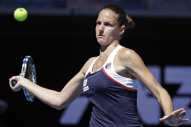 In-form Karolina Pliskova cruises past Anna Blinkova to gain third round in Melbourne