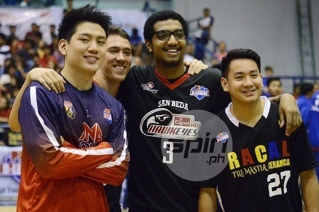 Former La Salle teammates Jeron Teng, Jason Perkins face off as AMA takes on Cignal