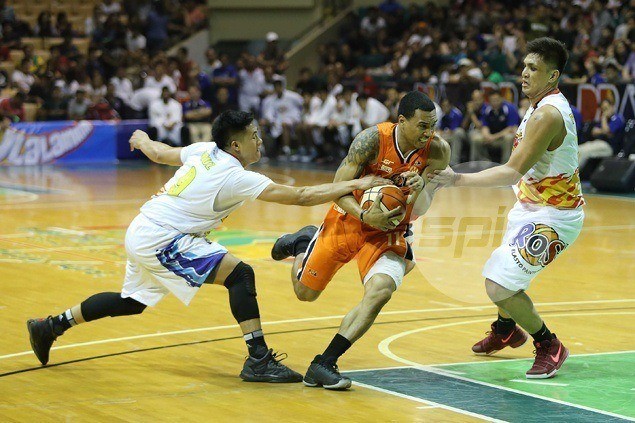 Chris Newsome just glad to have 'monkey off our backs' after Meralco snaps six-game skid