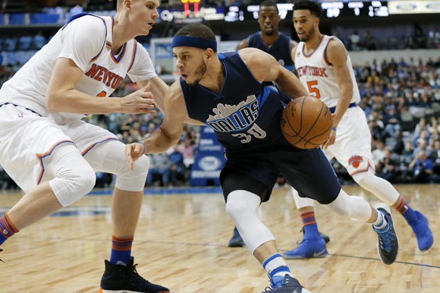 Harrison Barnes, Seth Curry spark crucial fourth quarter blitz as Mavericks turn back Knicks