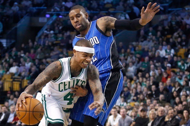 Isaiah Thomas continues scoring surge as Celtics beat Magic by 30