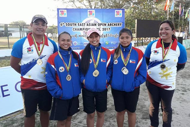 Pinay archer Kareel Meer Hongitan bags four gold medals in Southeast Asian Open