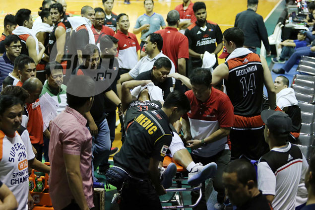 Russel Escoto keeps positive outlook after career once again stalled by knee injury