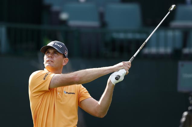 Sizzling finish gives Brendan Steele share of lead with Byeong Hun An in Arizona