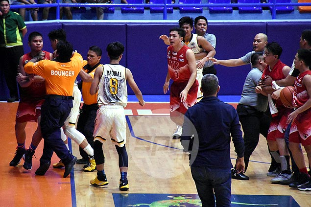 UST Tiger Cubs' Final Four hopes in peril as bench-clearing brawl mars win over UE