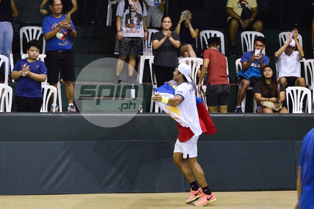 Ruben Gonzales delivers clincher as Philippines puts away Indonesia in Davis Cup tie