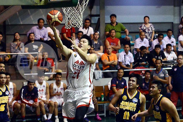 Jeron Teng drops 31 as AMA rallies past JRU to end two-game skid