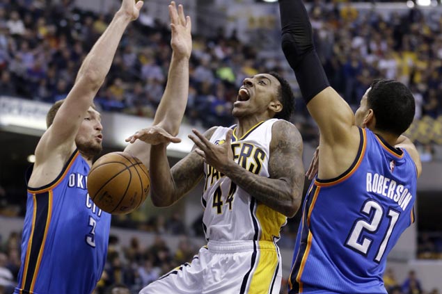 Pacers rally to beat Thunder and stretch streak to seven