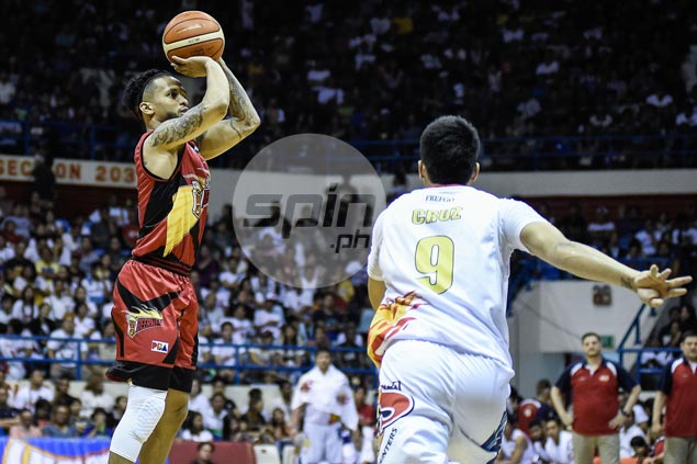Chot Reyes says Chris Ross - not June Mar Fajardo - is main TNT concern in SMB series
