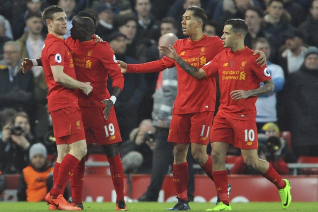 Sadio Mane double lifts Liverpool over Spurs and brings smiles back at Anfield