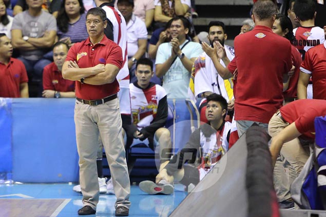 Flu-stricken RR Garcia helpless on bench as TNT's own 'RR' Pogoy goes berserk