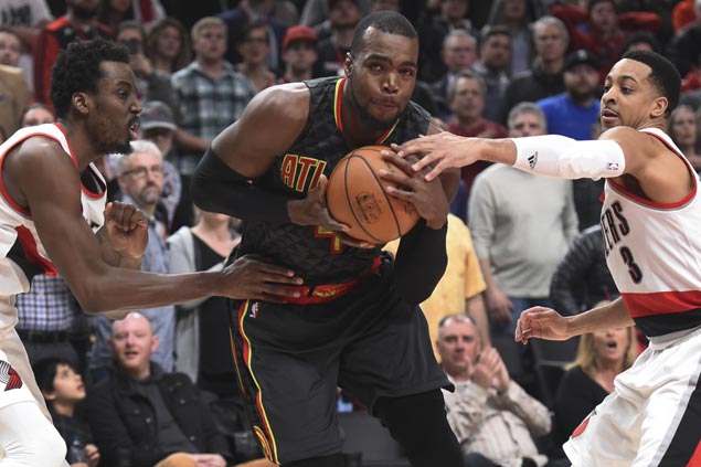 Paul Millsap, Taurean Prince come up clutch as Hawks outlast Blazers in overtime