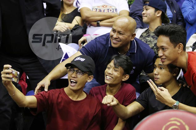 Is die-hard fan General 'Bato' De La Rosa Ginebra's lucky charm? He sure hopes so